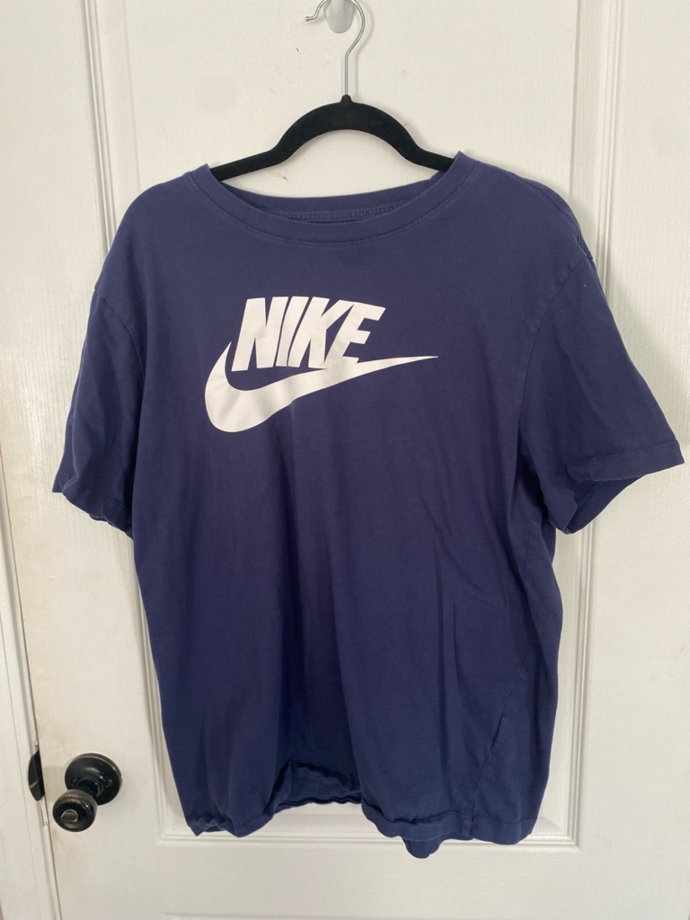 Nike Navy Logo 'The Nike Tee' Shirt